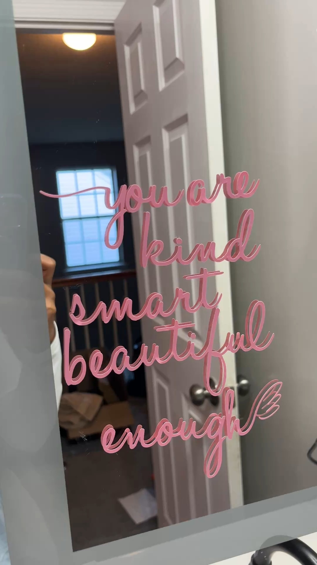 Affirmation for the mirror 

#LTKHome #LTKselfcare #LTKCyberWeek