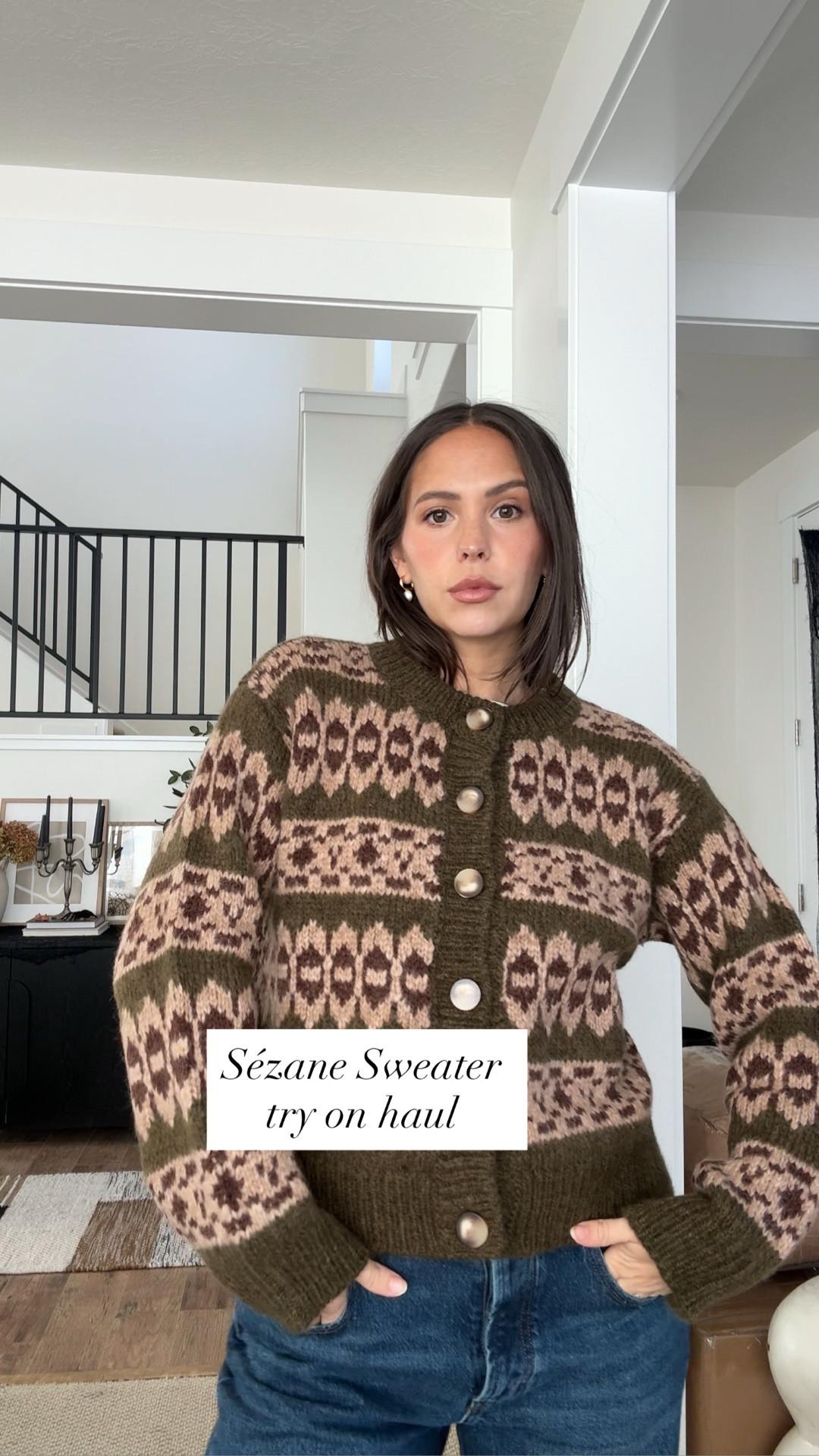 Sézane sweater try on haul 🤌🏼🫶🏼 #sezanesweater #fallsweater 

#LTKStyleTip #LTKSeasonal #LTKGiftGuide