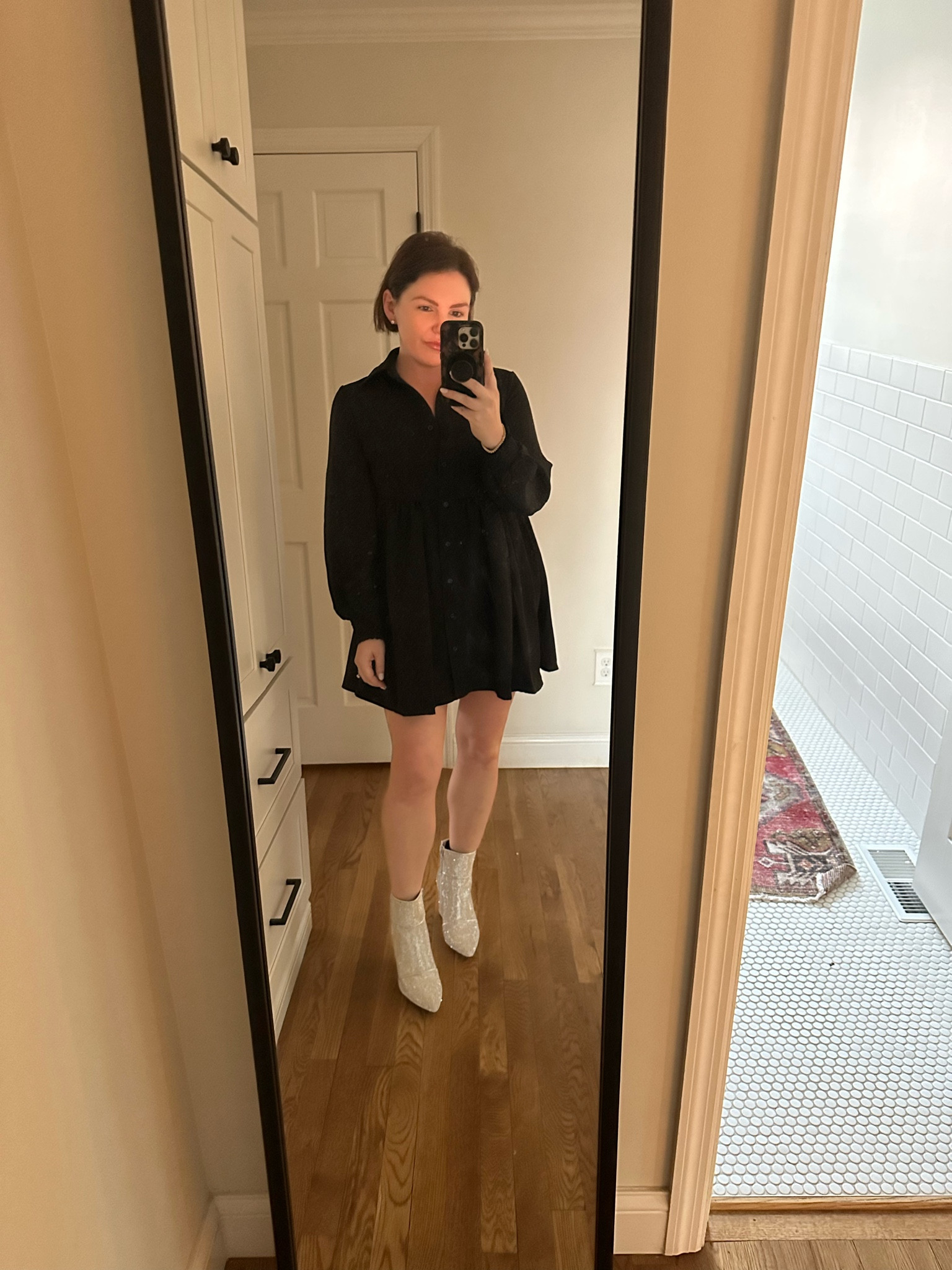 my Olivia Rodrigo concert outfit 💃 rhinestone boots are $50, black babydoll dress is $35 (in the 4) 

#LTKfindsunder50 #LTKover40 #LTKstyletip