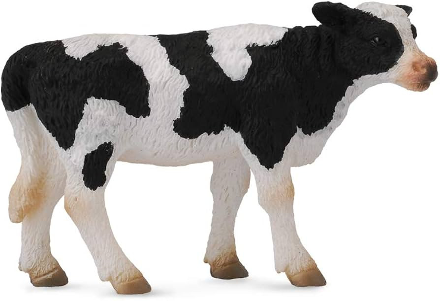 Collecta Standing Friesian Calf, 3"L x 1.8"H | Amazon (US)