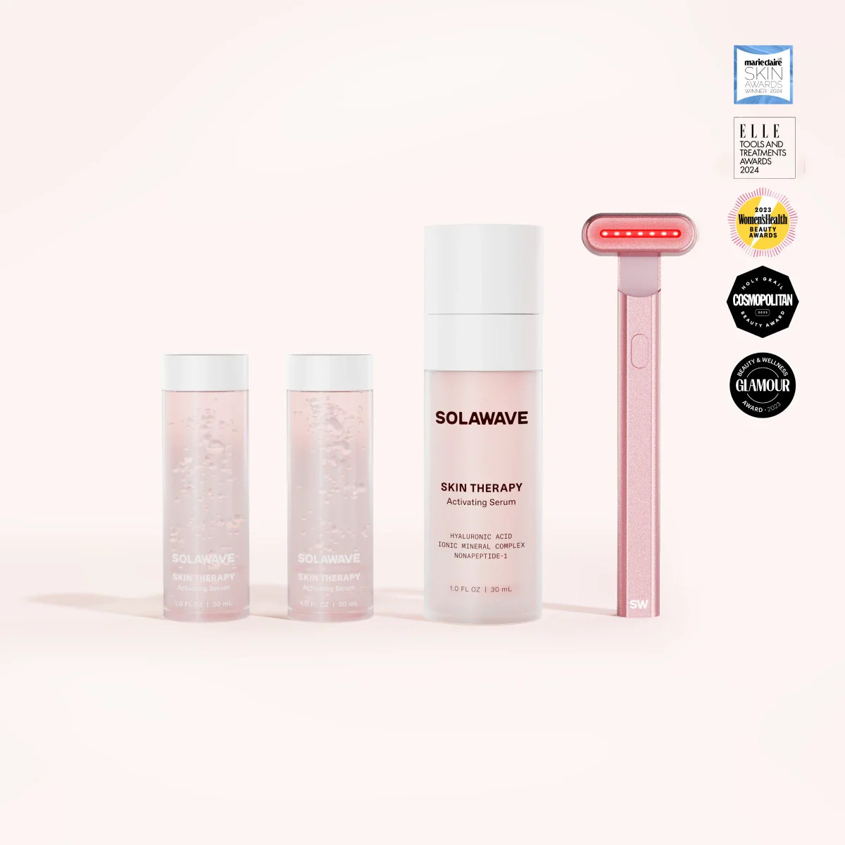 4-in-1 Skincare Wand & 3-Month Serum Kit | SolaWave