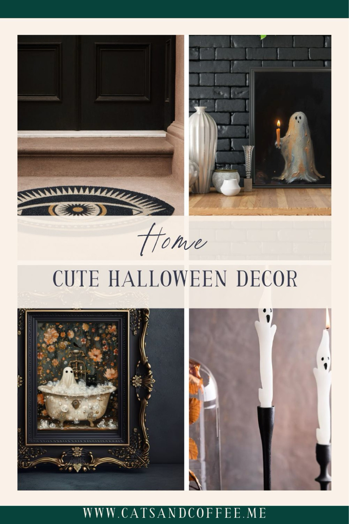 Cute Halloween Decor Ideas for the Home - For Halloween this year, decorate the house with these elegant yet spooky decor finds, including lighted pumpkins, scented candles, a unique Halloween door mat, and more! With a range of Halloween table decor finds, including Halloween centerpiece ideas, this guide has everything you need to host a party or just decorate for yourself. Featuring finds from Amazon, Anthropologie, West Elm, and more, you'll be all ready for trick or treaters this year with this style guide. Follow for more seasonal home decor guides, including cozy fall home decor, home library inspiration, and more!

#LTKSeasonal #LTKHome #LTKParties