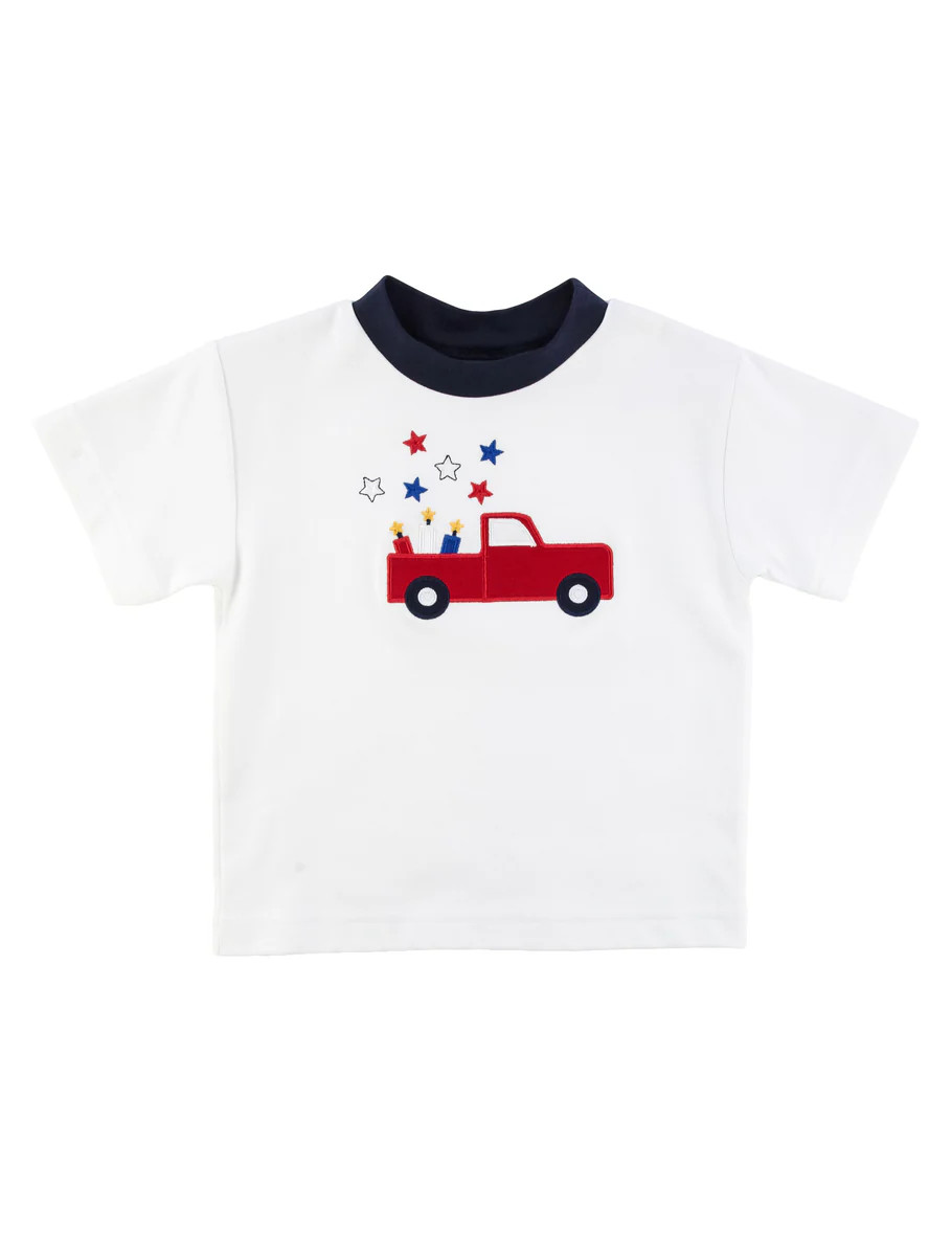 Knit Shirt With Truck | Florence Eiseman