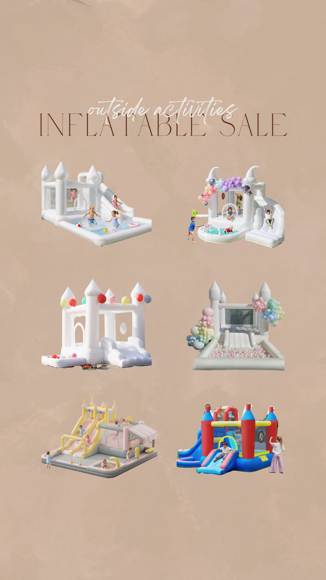 Outdoor Inflatable House Sale  

 #LTKSeasonal #LTKHome #LTKSaleAlert