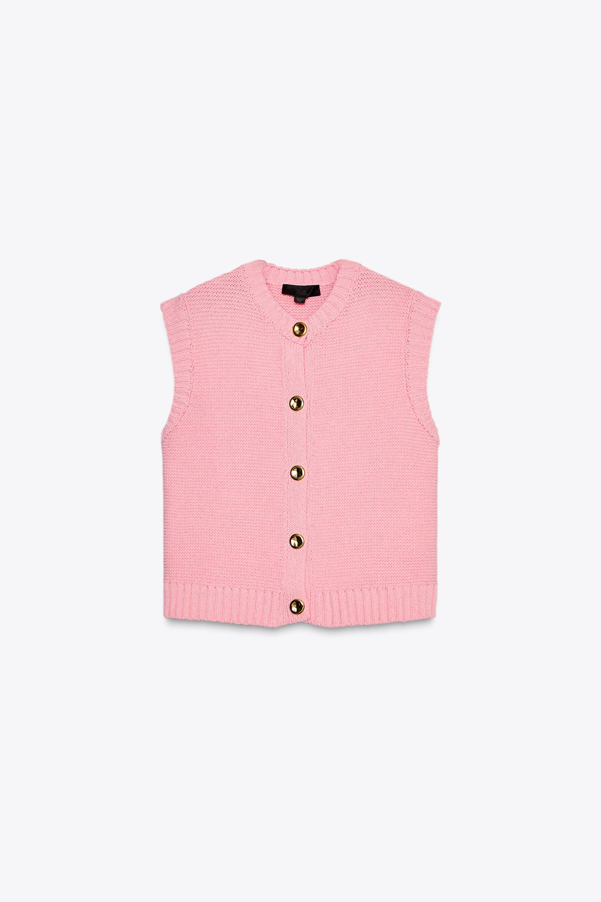 KNIT VEST TOP | Zara US