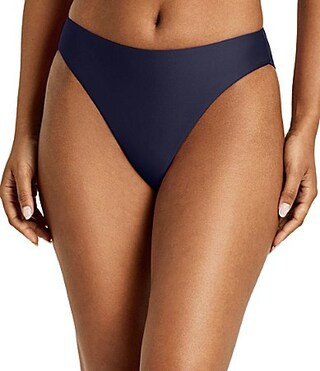 Lauren Ralph Lauren Beach Club Solid Curved Waist Hipster Swim Bottom - 16 | Dillard's