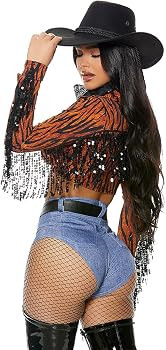 Forplay womens Round 'Em Up Cowgirl Costume | Amazon (US)