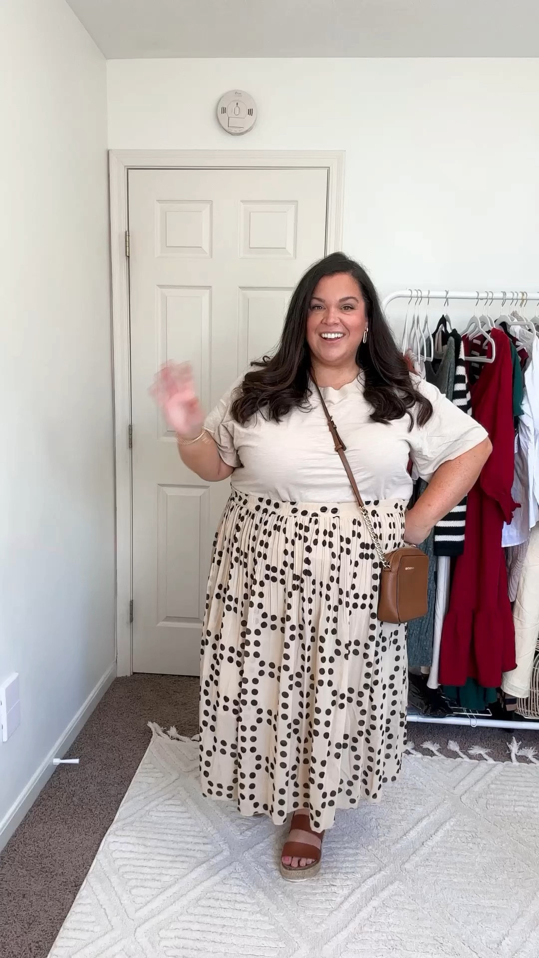 Tshirt and skirt ideas for us plus sis gals for the fall!

Tshirts: all are 2x and fits true to size 
Cream polka dot skirt: 
White skirt: 3xl fits a little snug 
White floral: 3xl fits a little snug 

#LTKFindsUnder50 #LTKPlusSize #LTKStyleTip