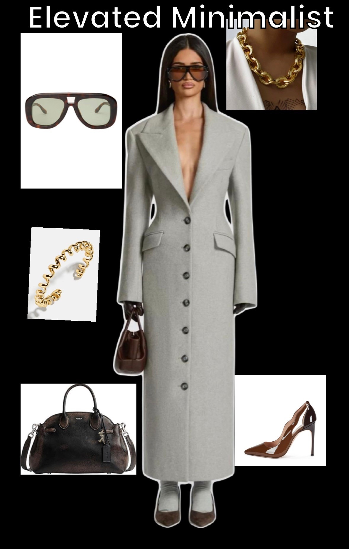 This coat is 🔥 and the accessories just elevate the look.  

#LTKU #LTKootd