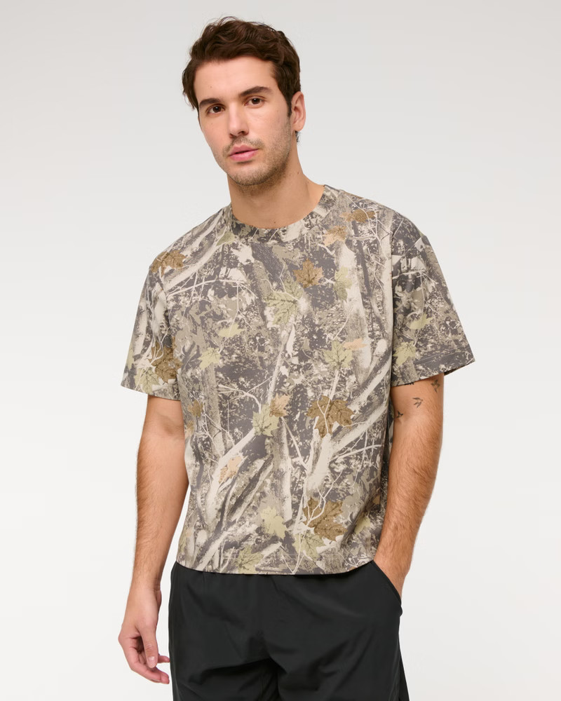 YPB Active Heavyweight Cotton Tee | Abercrombie & Fitch (US)