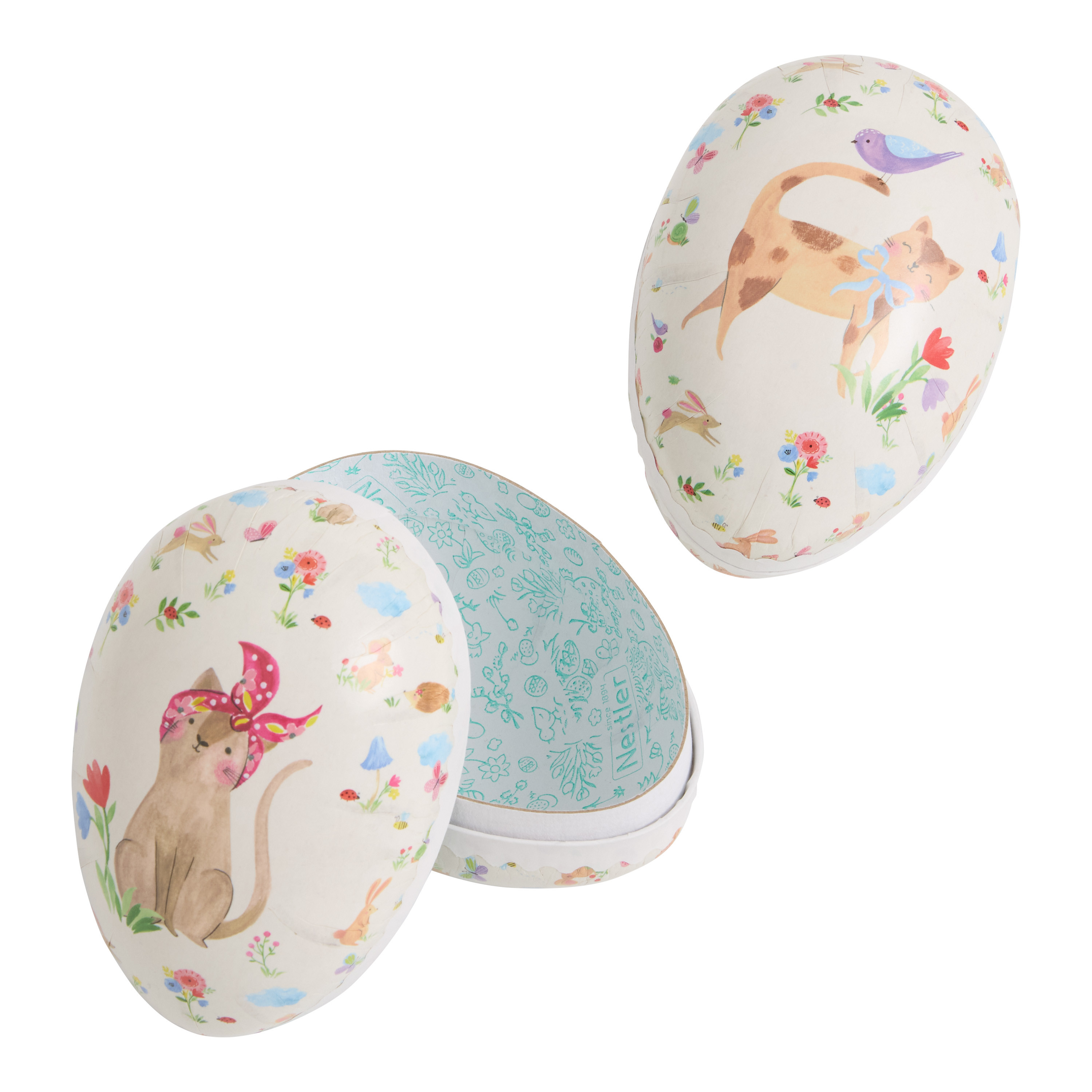 Extra Small Nestler Cats Paper Mache Egg Set of 2 | World Market