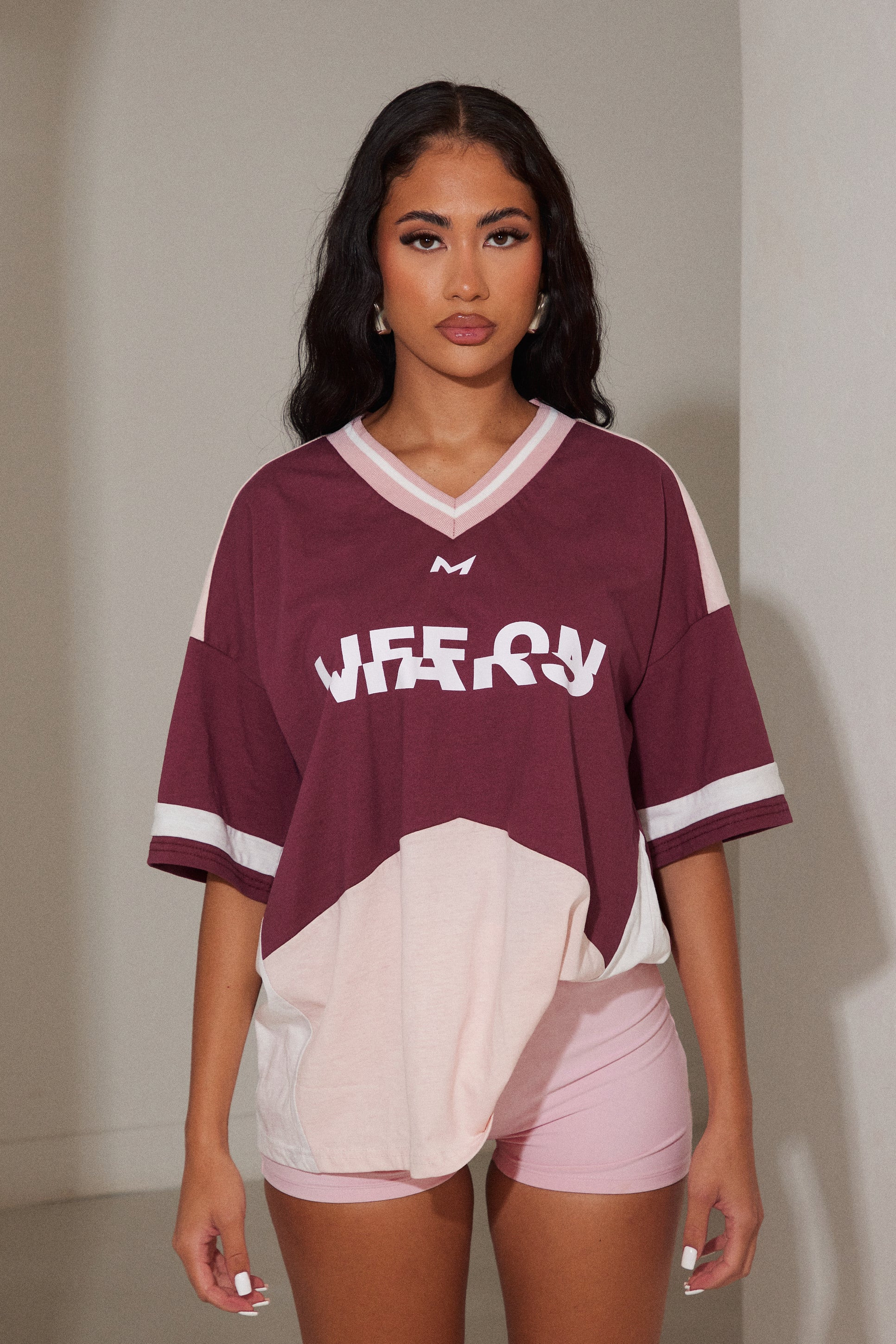 The Tate Short Sleeve Jersey - Wine | Mars The Label