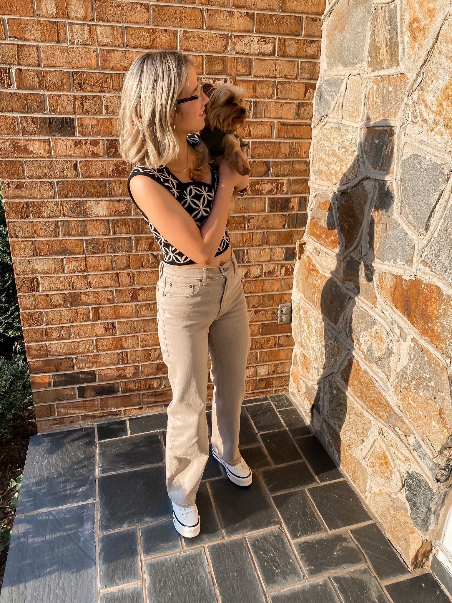 Vici Koraline Knit Sweater Top S/M TTS

Abercrombie High Rise 90s Relaxed Jeans Oat 25s TTS

Converse Chuck 70 Plus size down 1 full size 

#LTKunder100 #LTKstyletip #LTKFind