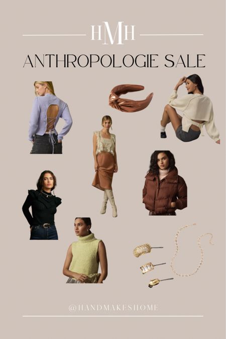 My favorite tops and accessories from Anthropologie that are on sale!!

#LTKsalealert #LTKstyletip