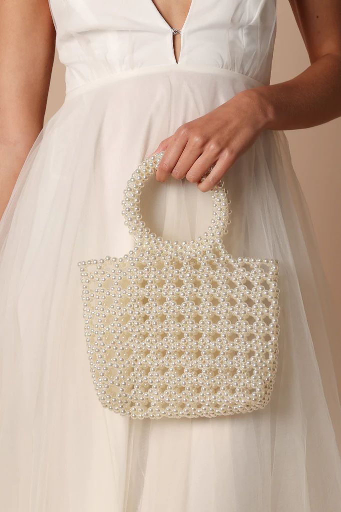 Mirabelle Beaded Bag - Pearl | Petal & Pup (US)