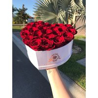 Valentine Red Roses Heart Box|Real Preserved Roses|Forever Gift For Her | Medium & Large Box Of Eter | Etsy (US)