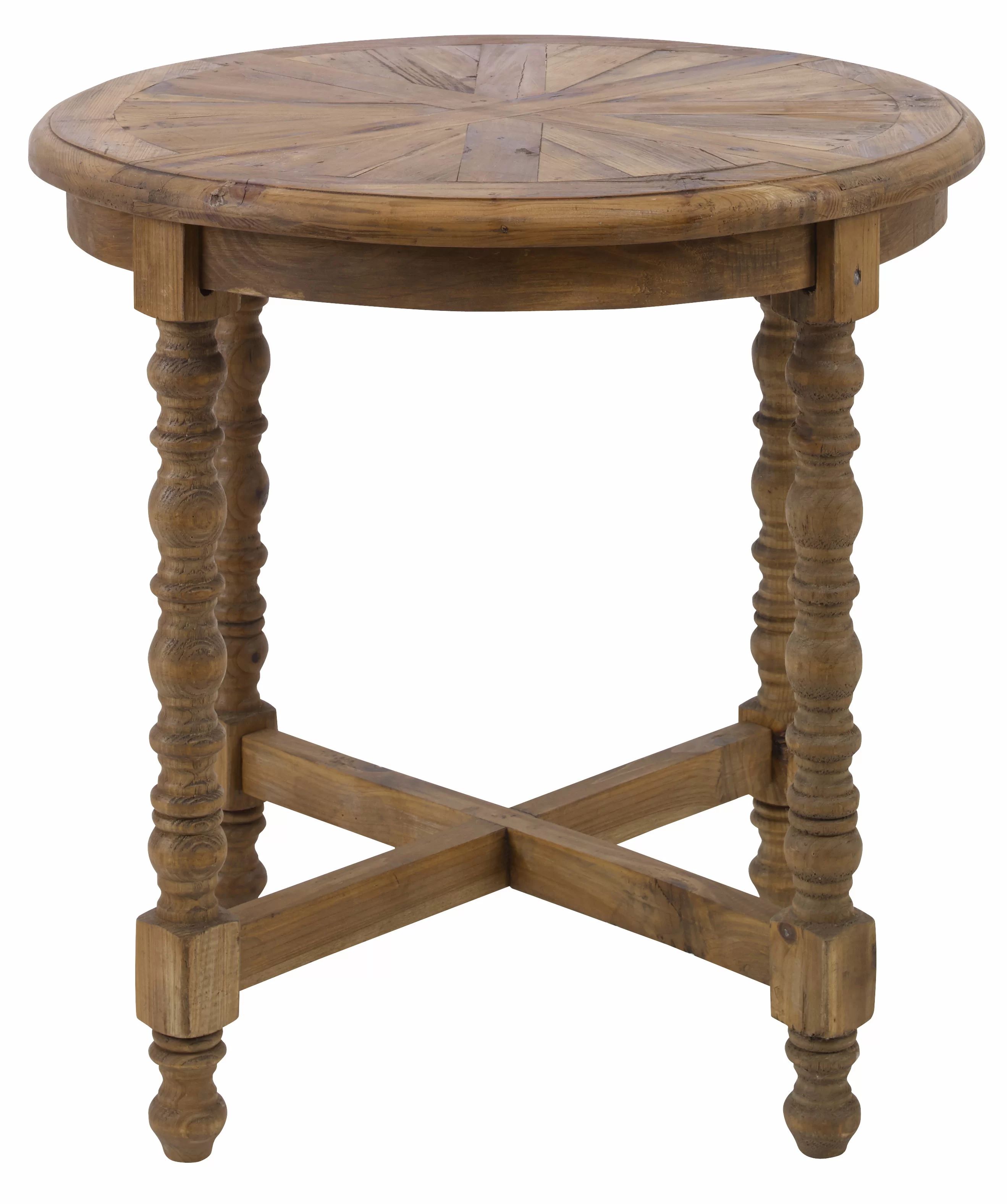 Jacob 26'' Tall Solid Wood End Table | Wayfair Professional