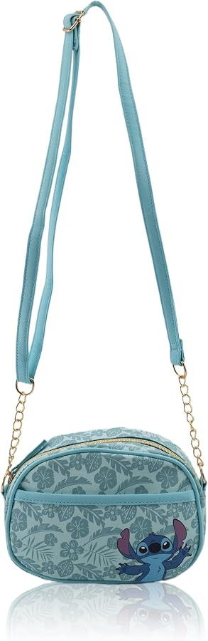 Disney Sanrio Bluey Purse Crossbody Handbag for Women | Metallic Vinyl Women's Shoulder Handbag | Amazon (US)
