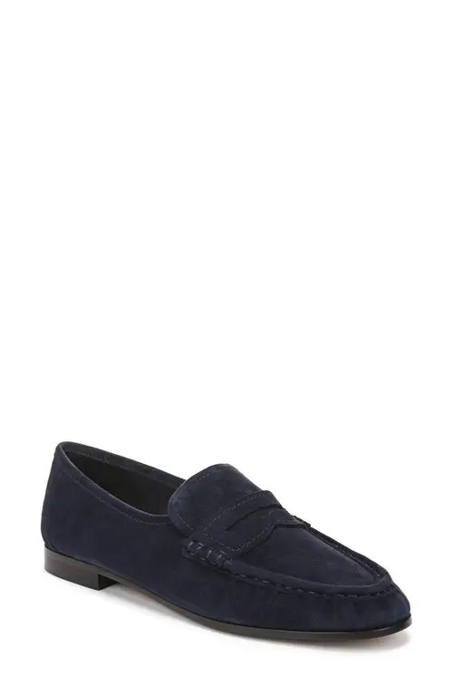 Sam Edelman Lizbeth Moc Toe Loafer in Midnight Blue at Nordstrom, Size 9 | Nordstrom