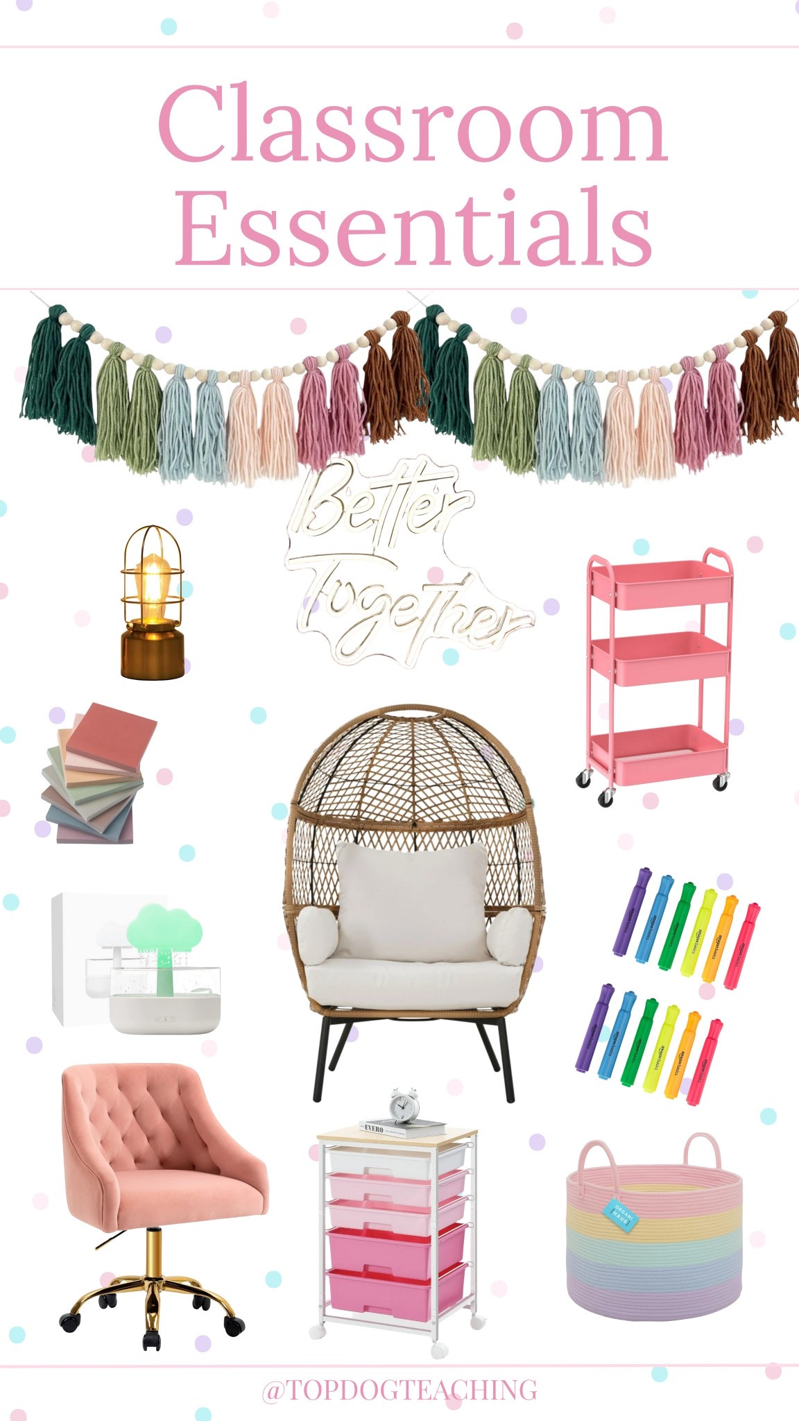 Here are some of my favorite classroom essentials that liven up my classroom 💕🙌🏼✏️

#LTKFamily #LTKGiftGuide #LTKFindsUnder50