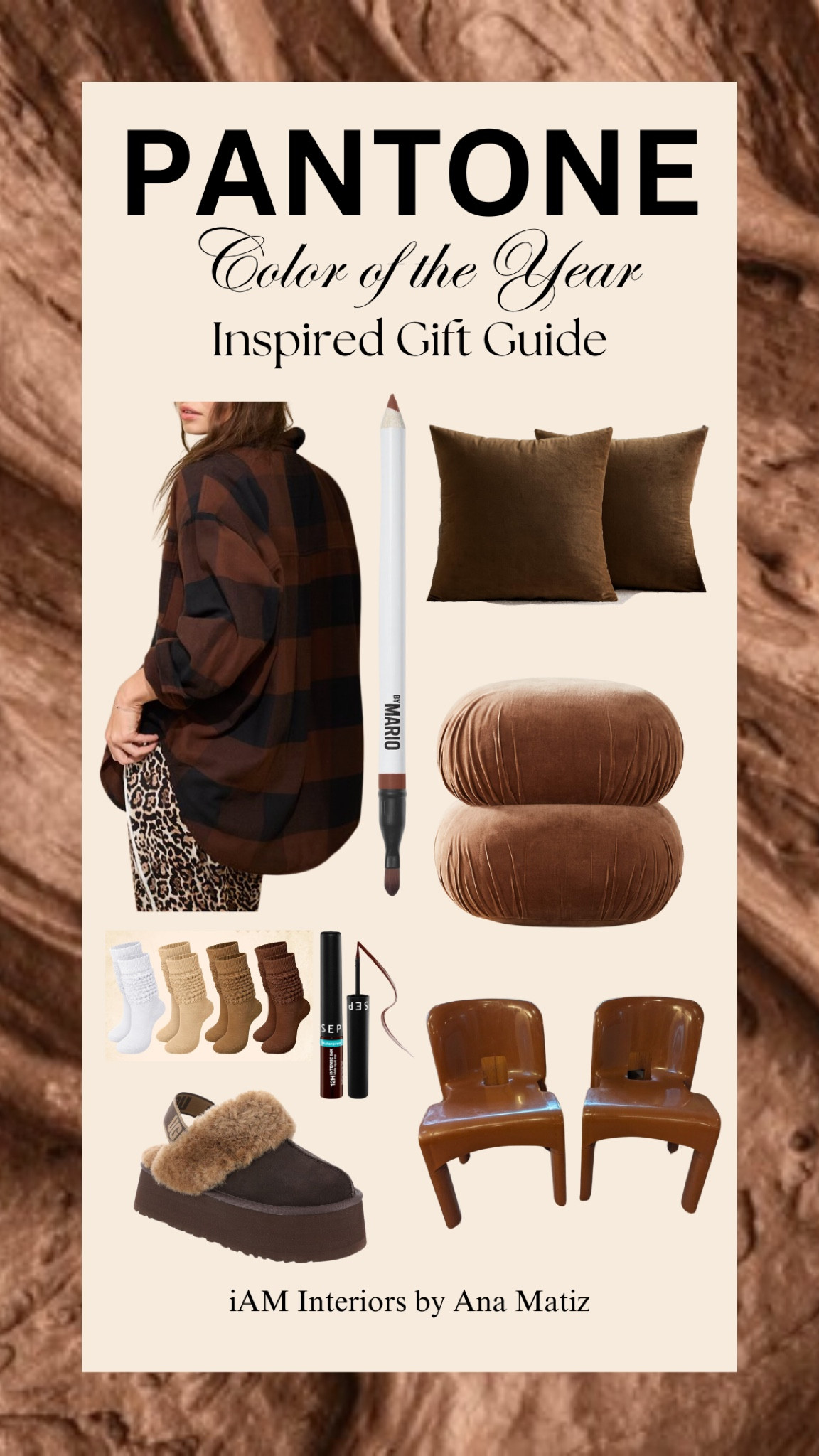 Pantone’s 2025 Color of the Year Inspired Gift Guide: Mocha Mousse 17-1230

#LTKSeasonal #LTKStyleTip #LTKHome