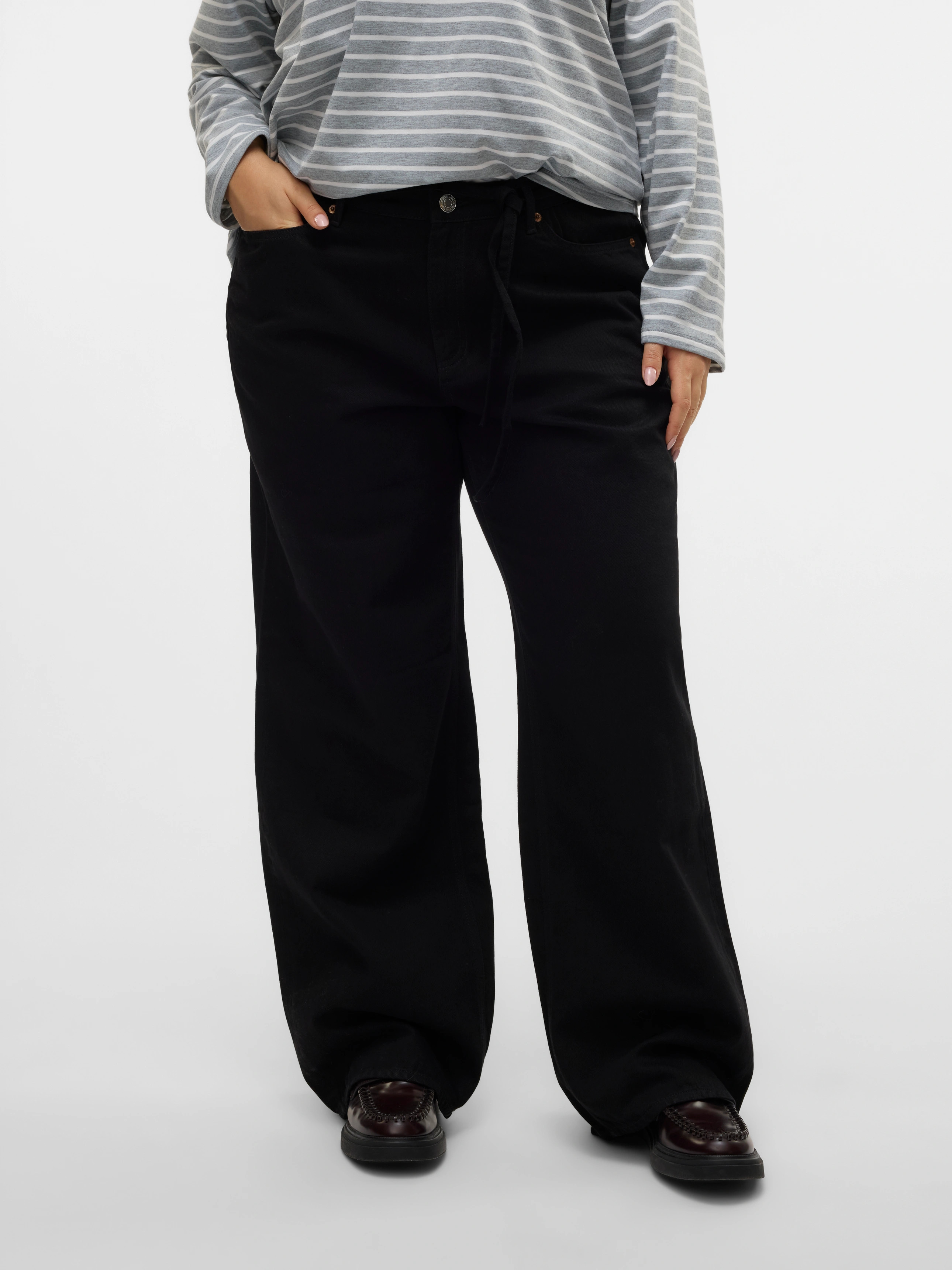 VMCTESSA High rise Wide leg fit Jeans | Vero Moda® | Vero Moda