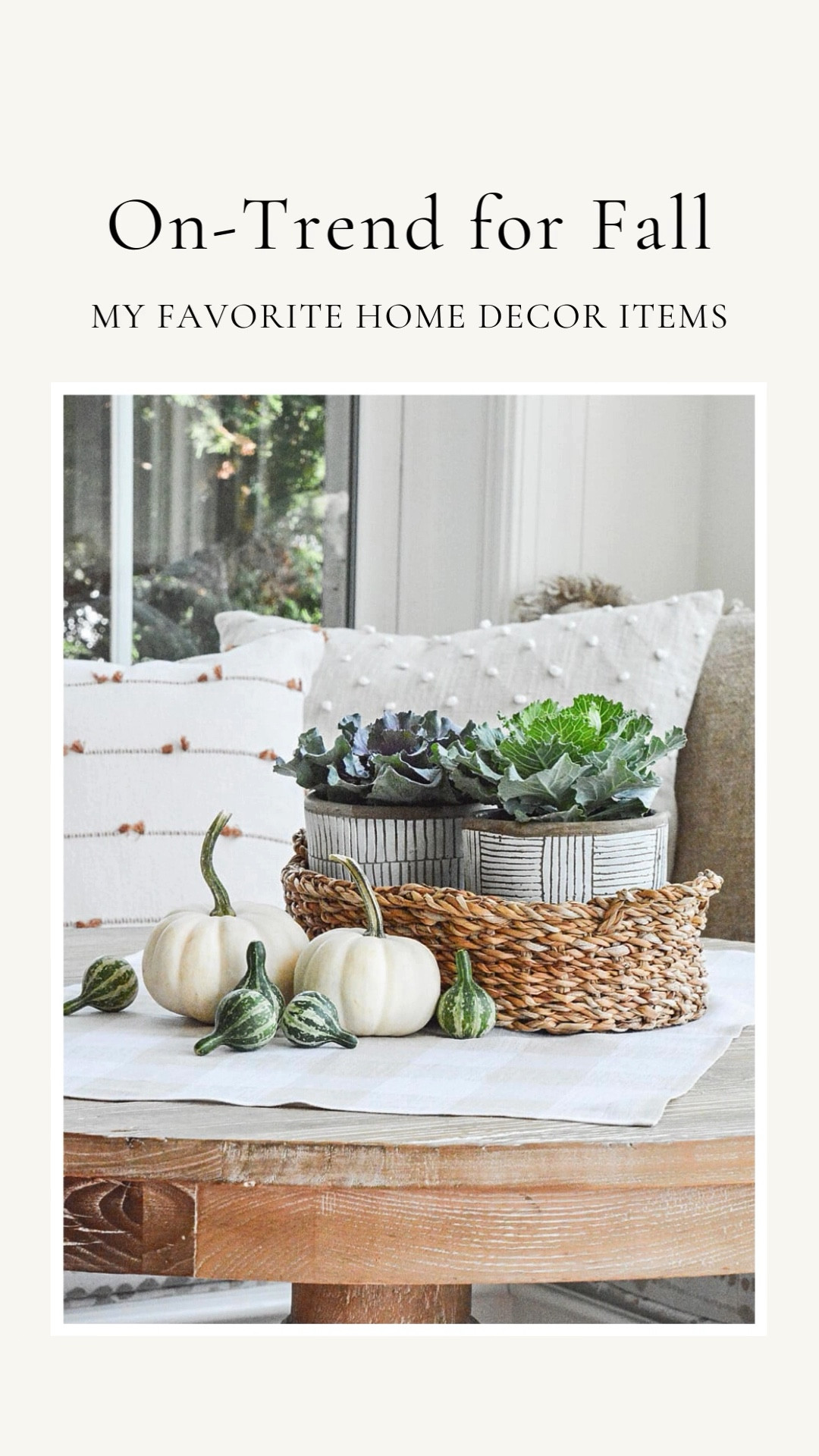 What’s in style for Fall 2024 

#LTKVideo #LTKHome #LTKSeasonal