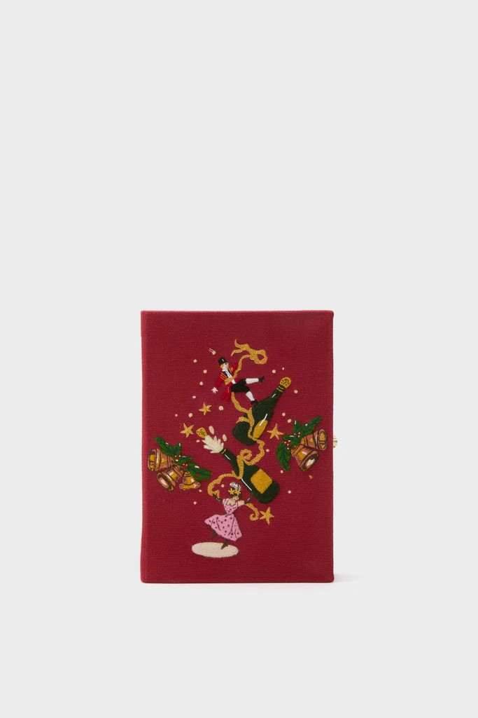 Camelia Holly Jingle and Mingle Book Clutch | Tuckernuck (US)