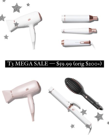 T3 Mega Sale!! Only $59, originally $200+ for these products! I have a wand, a dryer & a flat iron by T3 and highly recommend! 

#LTKsalealert #LTKSpringSale #LTKfindsunder100