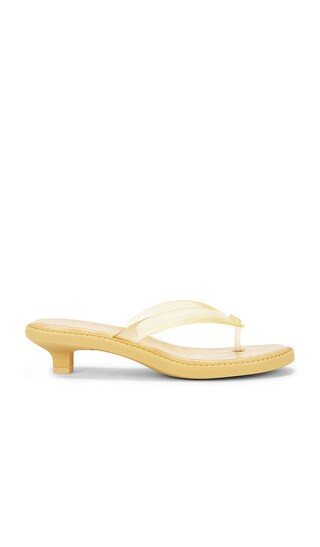 Coach Jelly Flip Flop Sandal in Yellow. - size 8 | Revolve Clothing (Global)