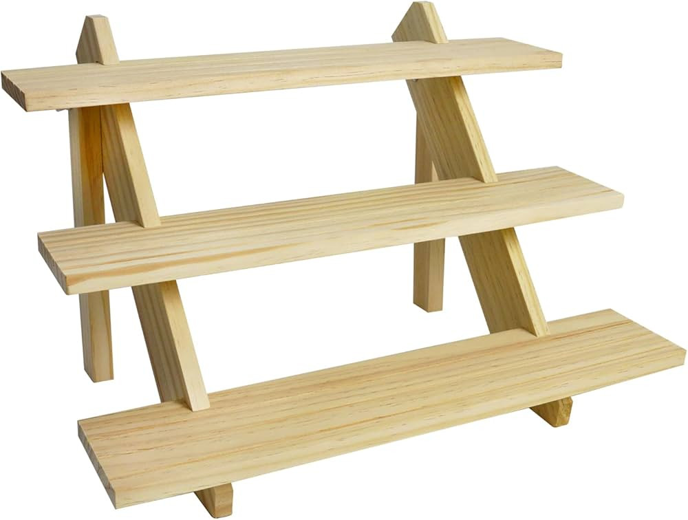 Auroal 3 Tier Earring Display Stands For Selling, Retail Display Riser Earring, Ring Holder Stand... | Amazon (US)