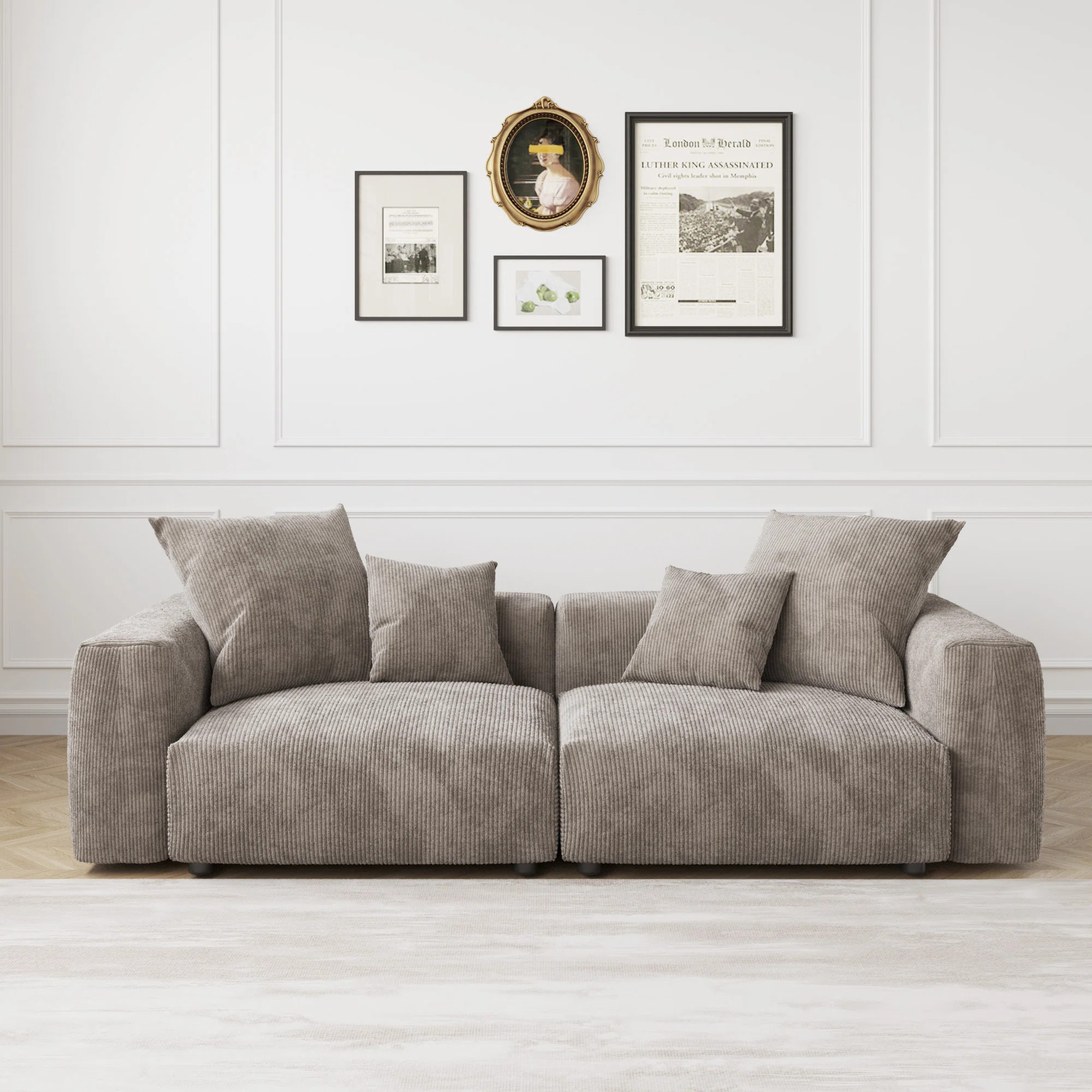 Latitude Run® 102.36'' Modular Sofa & Reviews | Wayfair | Wayfair North America