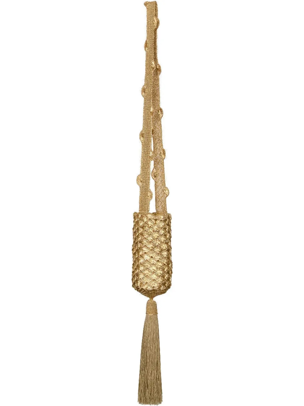 Johanna Ortiz Fate's Bouquet Tassel Mini Bag | Gold | FARFETCH | Farfetch Global