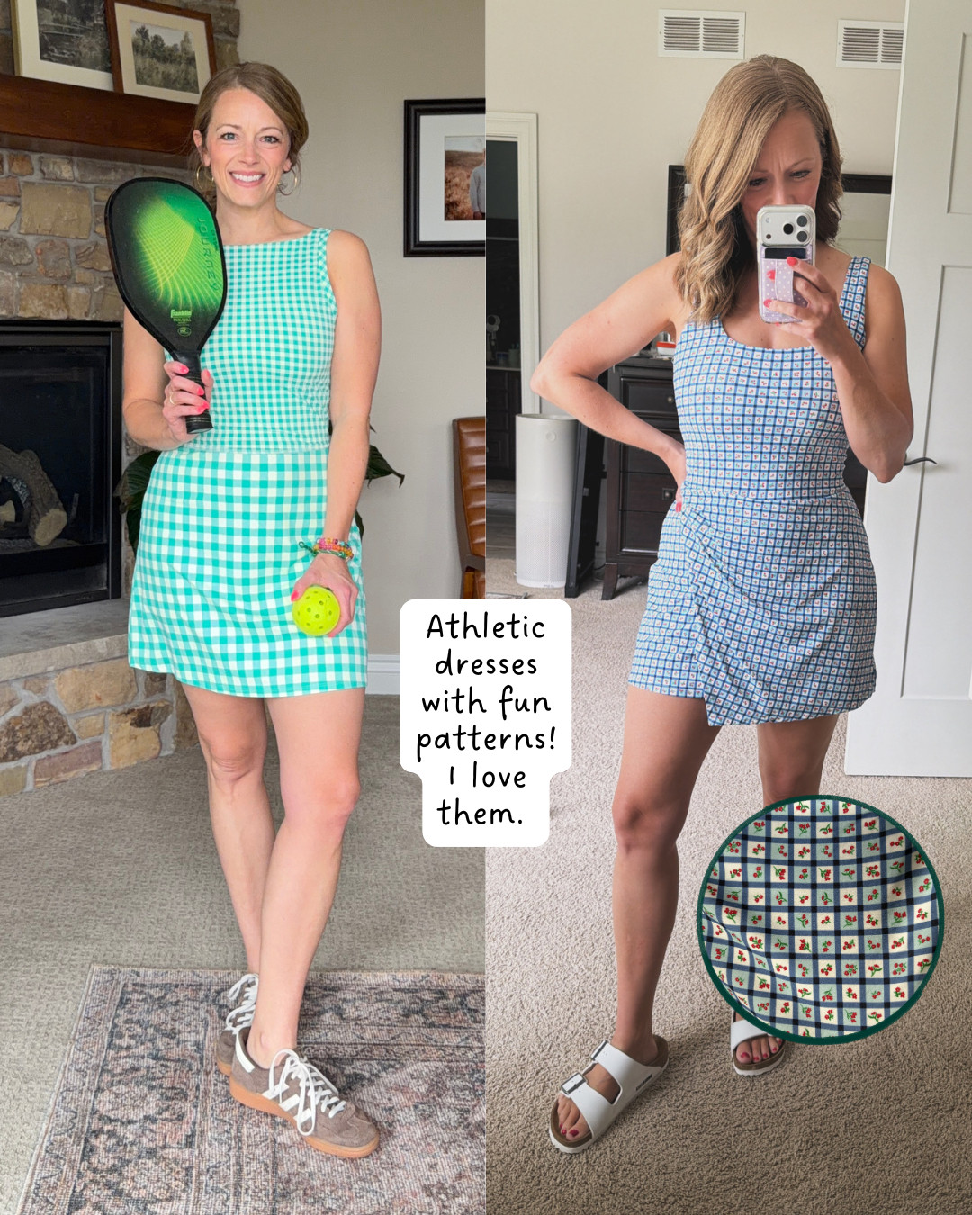 Athletic dresses with fun patterns! 

 #LTKootd #LTKActive #LTKPetite