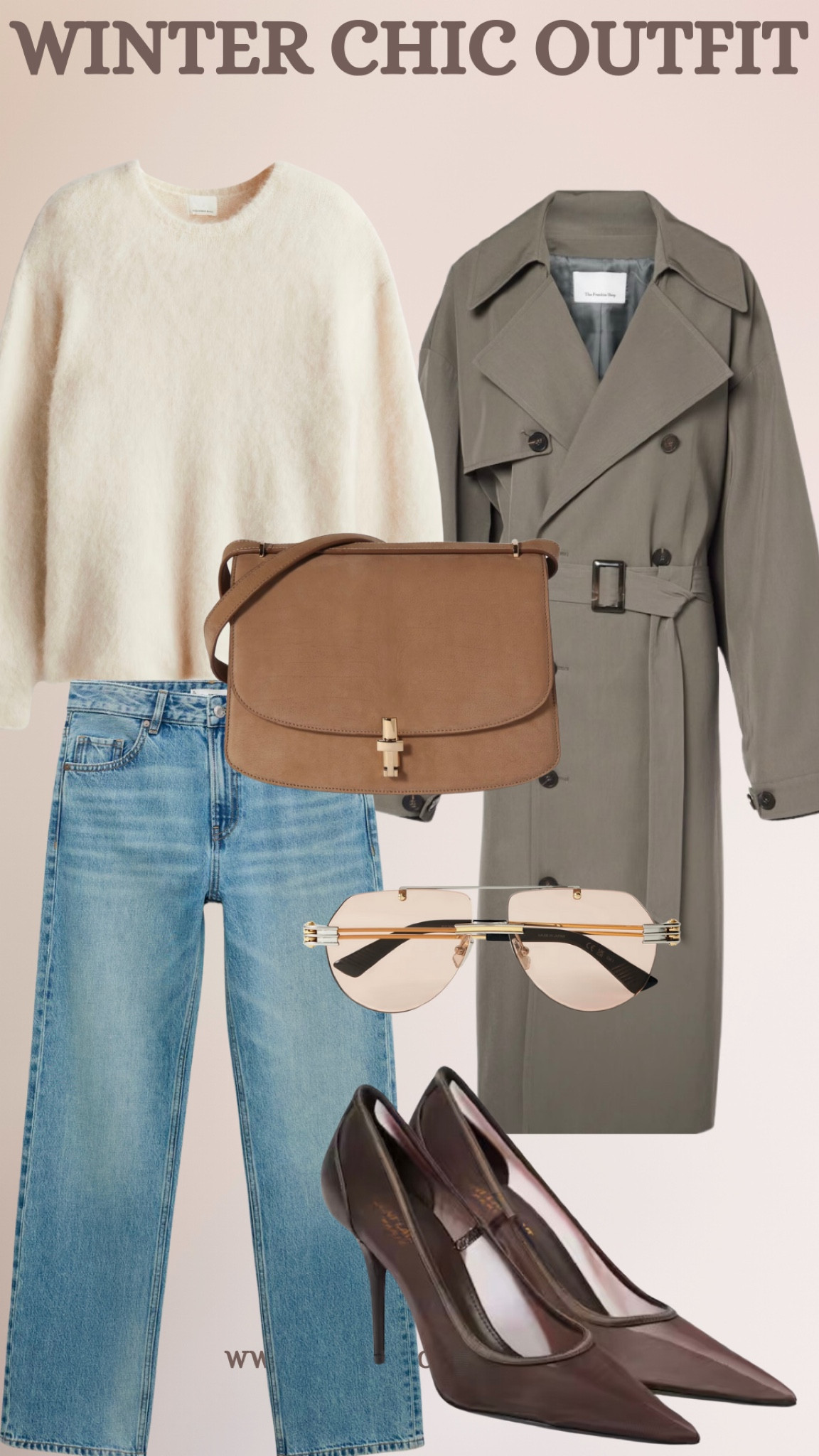 Winter outfit, spring outfit, Frankie shop trench coat, trench coat, Norma pumps, ysl shoes, the row bag, cool outfit 

#LTKeurope #LTKluxury #LTKwinter