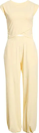 FP Movement Hot Shot Crossover T-Shirt & Joggers Set | Nordstrom