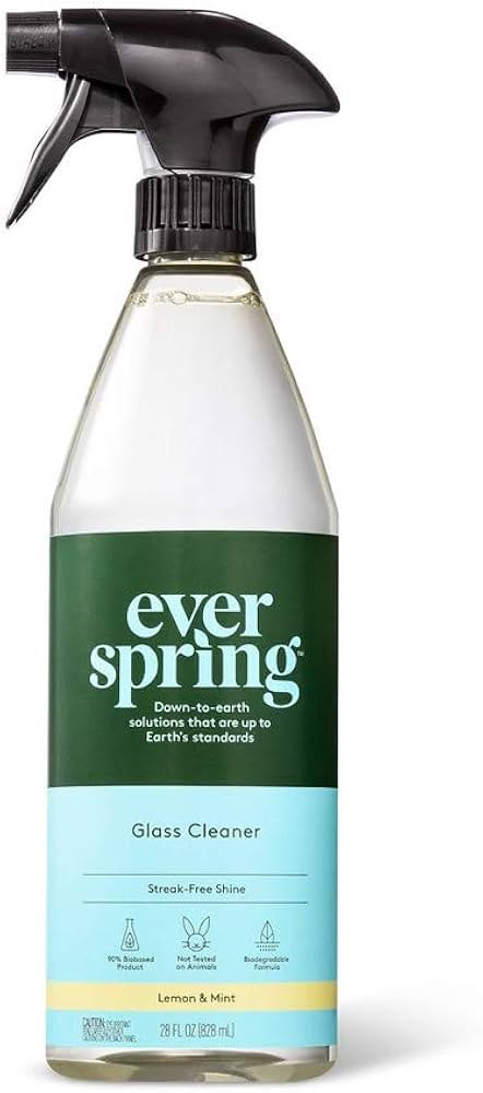 Lemon & Mint Glass Cleaner - 28 fl oz - Everspring | Amazon (US)