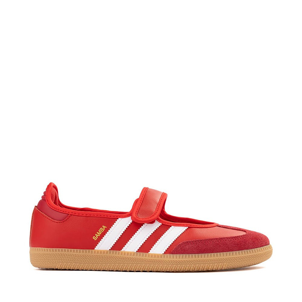 Womens adidas Samba Jane Athletic Shoe - Better Scarlet / Team Victory Red / Gum | Journeys