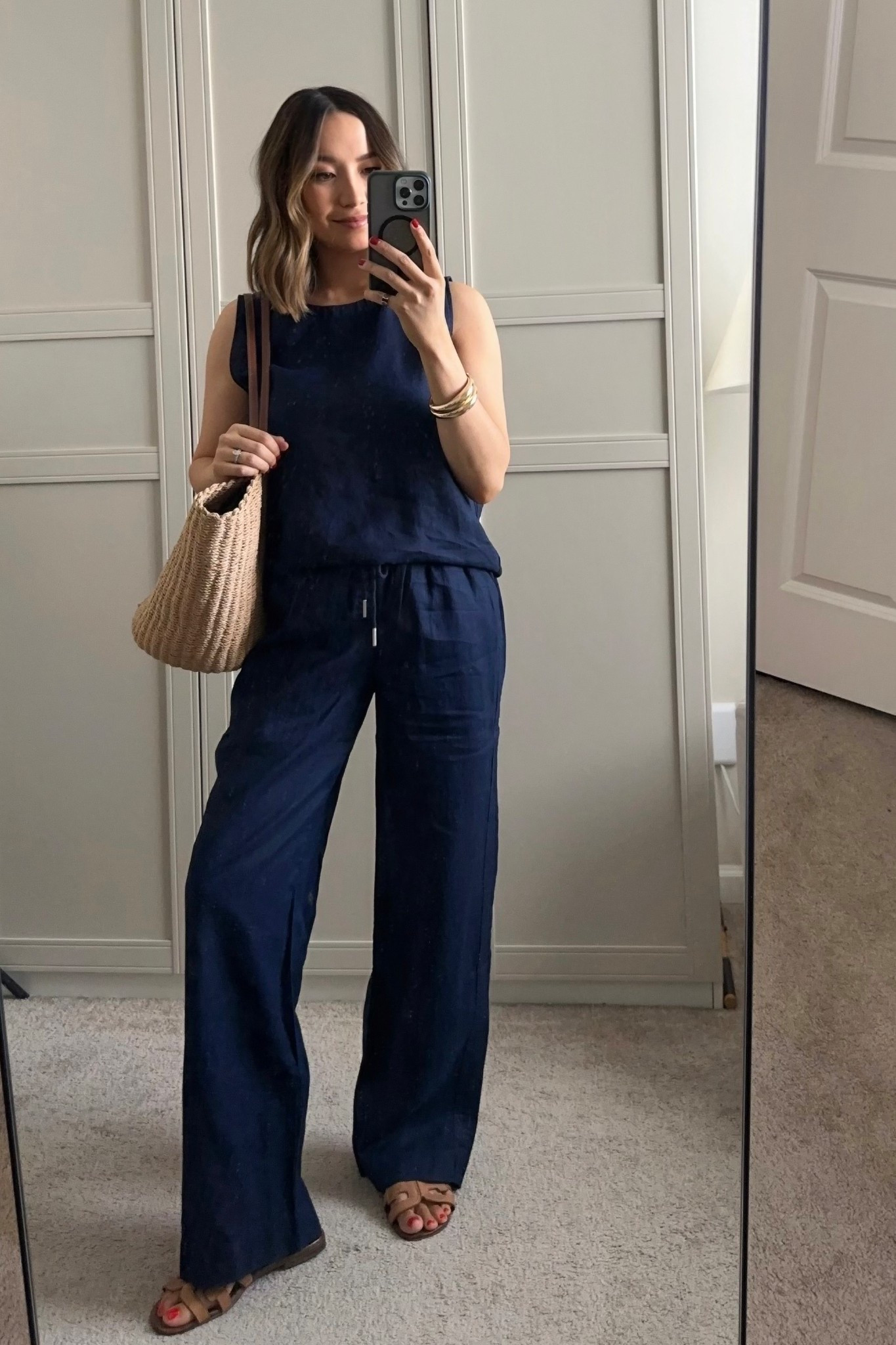 Spring outfit 

Quince linen top + pants 

#LTKootd