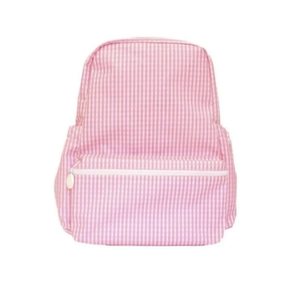 TRVL Design Backpacker - Pink Gingham | JoJo Mommy