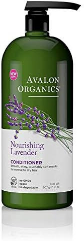 Avalon Organics Natural Conditioner, Nourishing Lavender, 32 Oz | Amazon (US)