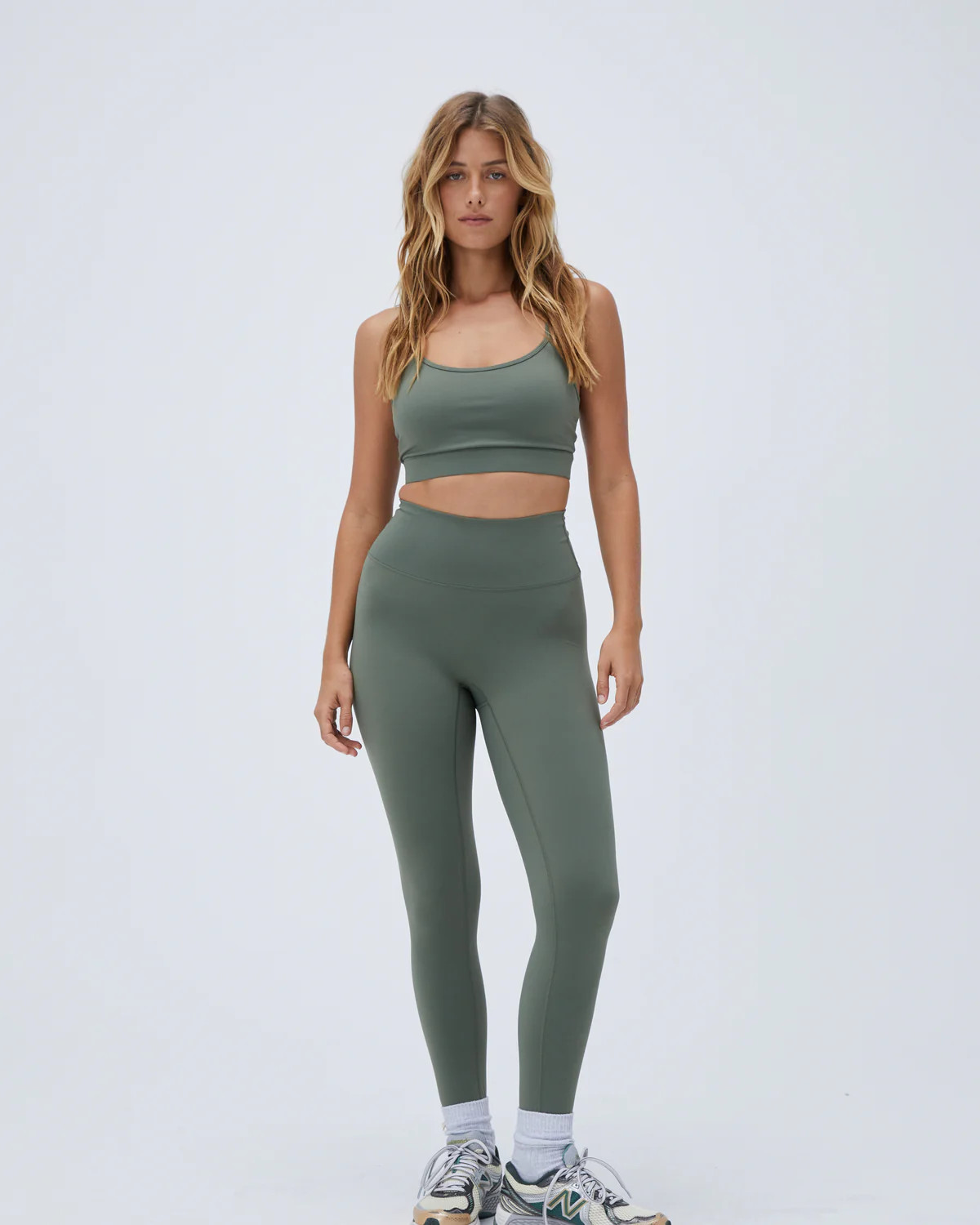 Ultimate Leggings - Khaki Green | Adanola UK