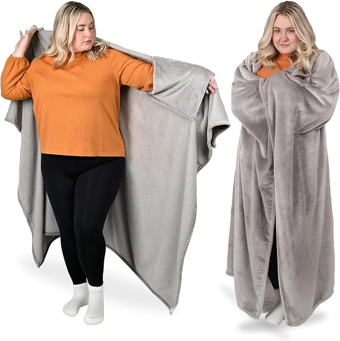 Adult Wearable Blankets for Women - Mens Wearable Blanket Adult, Christmas Gifts for Mom, Gifts f... | Amazon (US)