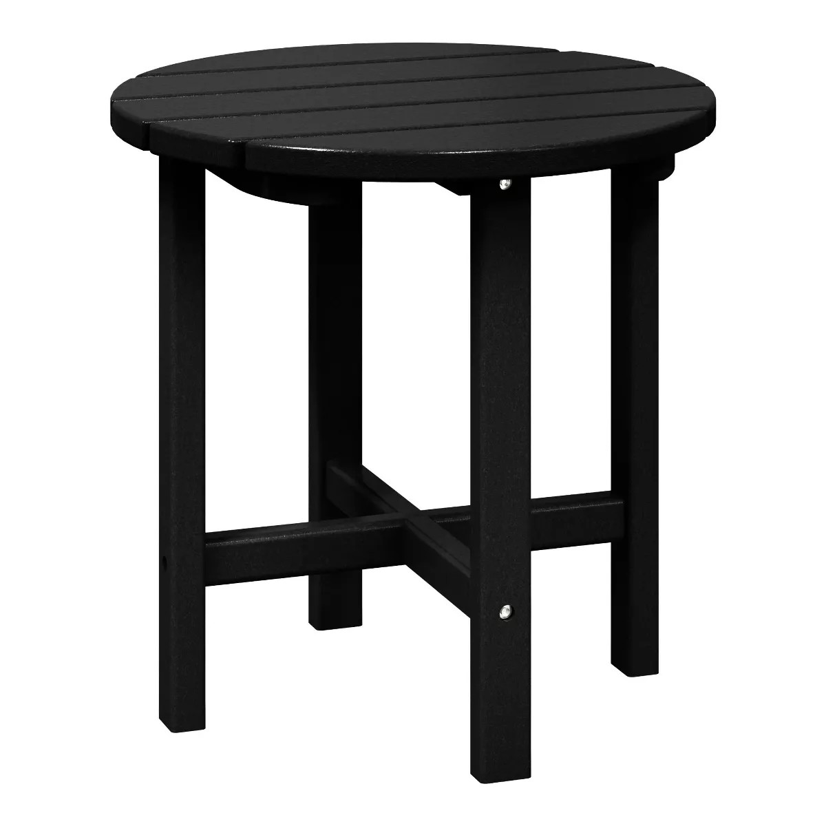 WestinTrends All-Weather Outdoor Patio Round Poly Adirondack Side Table | Target