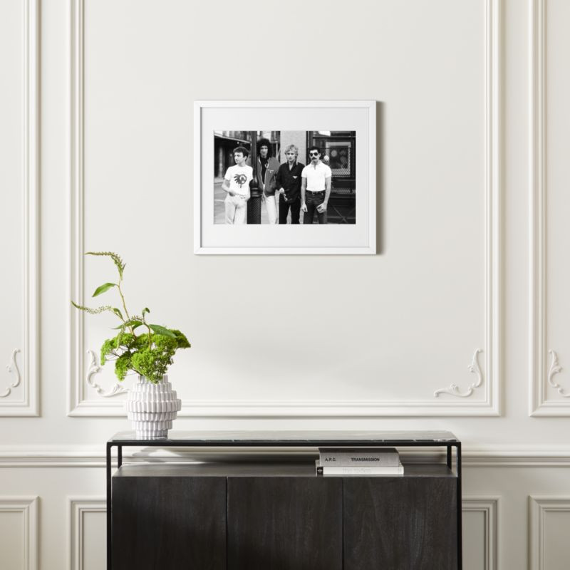 Queen, 1981 with White Frame 25.5"x21.5" | CB2 | CB2