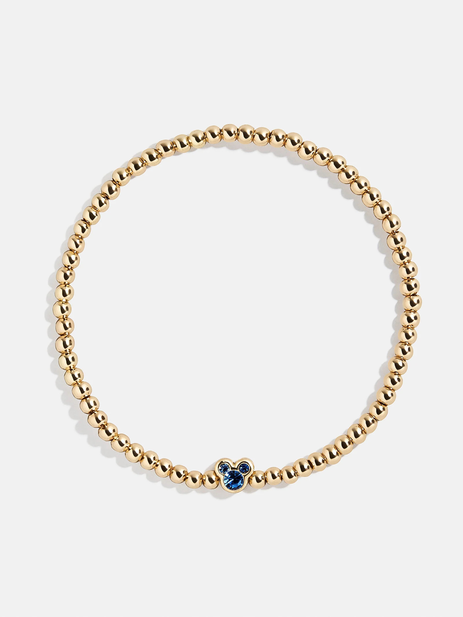 Disney Mickey Mouse Birthstone Pisa Bracelet - Sapphire | BaubleBar (US)