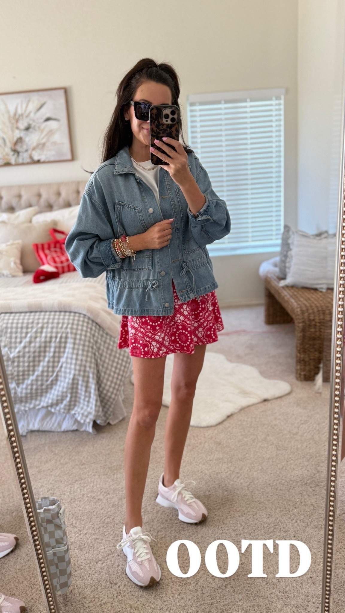 Yesterdays comfy ootd!
My skort is on sale for $22!! Wearing a small, xs tee, small jacket

#LTKootd #LTKSeasonal #LTKSaleAlert