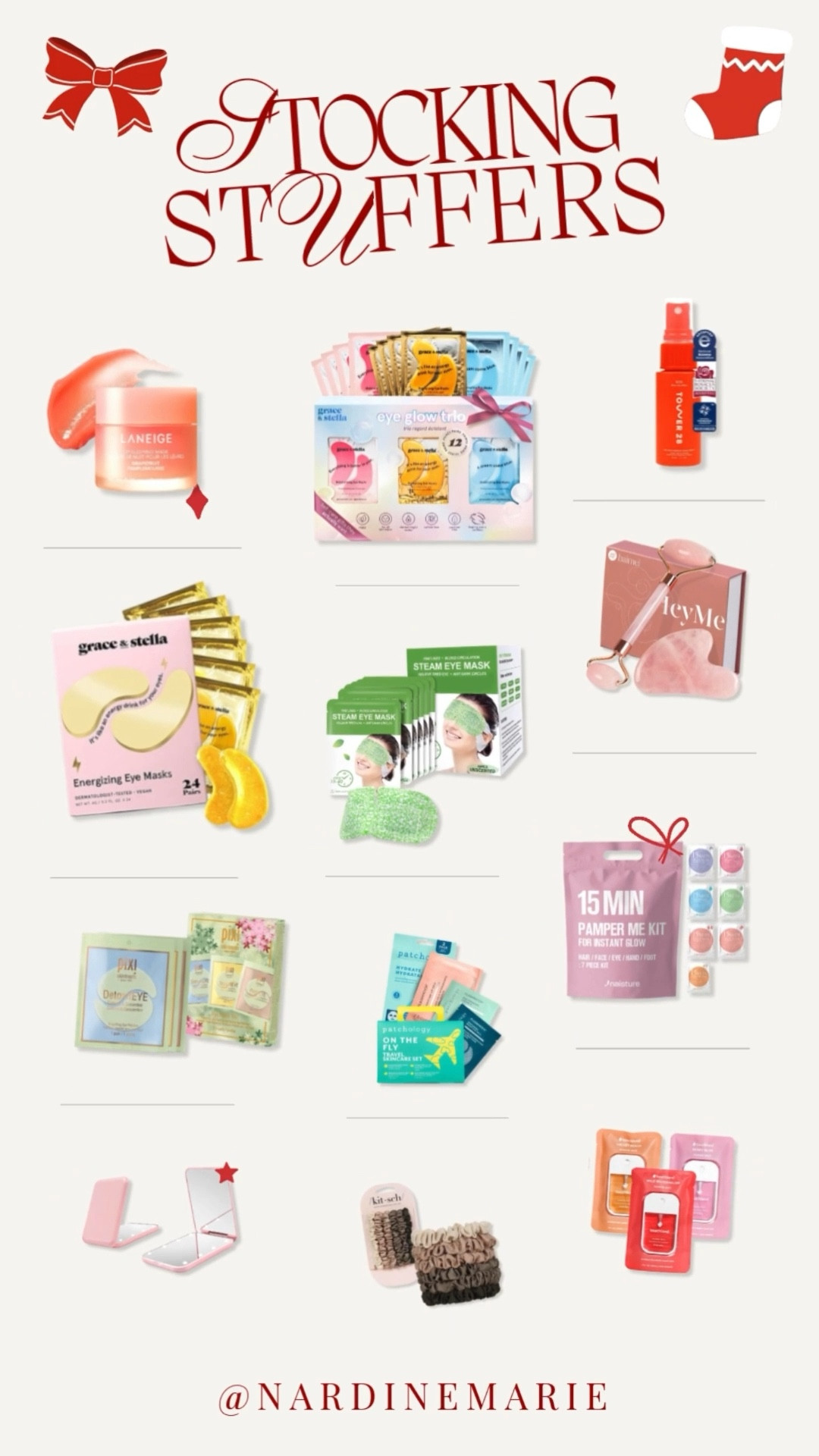 Stocking stuffers that actually get used ✨ These are my go-to beauty, skincare & self-care finds that everyone loves opening!
From lip treatments & under-eye masks to mini pampering essentials- all of these are affordable, giftable & easy to tuck into stockings!!! 


Tap to shop all my stocking stuffer picks on my LTK 🎁✨

beauty stocking stuffers, skincare gifts, holiday gift ideas, affordable beauty finds, self care gifts, mini beauty essentials, christmas stocking fillers, giftable skincare, amazon beauty, sephora favorites

#StockingStuffers #HolidayGifts #GiftIdeas #BeautyFinds #SkincareLovers #AmazonFinds #LTKHoliday #GiftGuide #ChristmasGifts #AffordableGifts #SelfCareEssentials #FoundItOnAmazon

#LTKGiftGuide #LTKFindsUnder50 #LTKHoliday