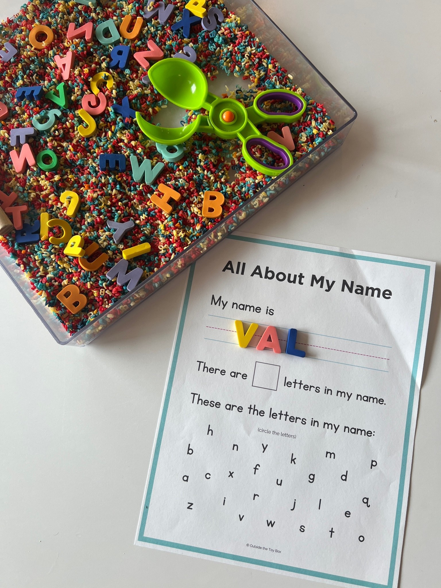 When it comes to teaching letters, I always start with something that matters most to kids…their name! 

Learning sticks when it’s personal. A child’s name is often the very first word they recognize, and it’s exactly where I start as a preschool teacher when introducing letters.

#LTKKids