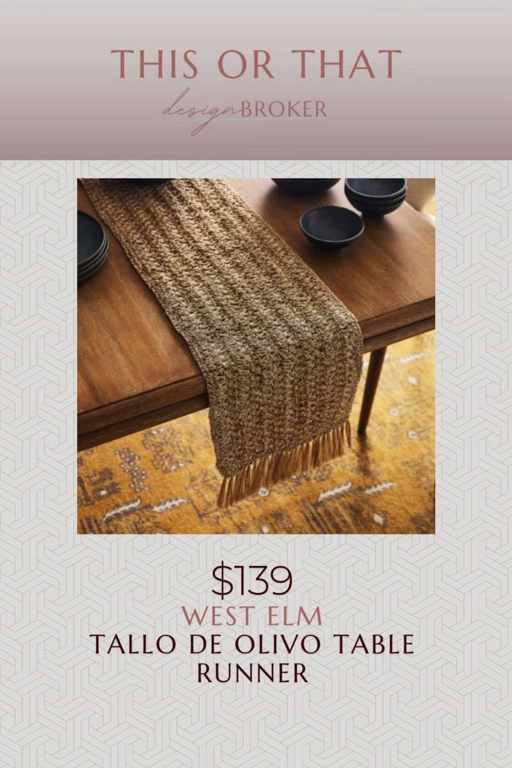 West Elm and Amazon Table Runner 

 #LTKHome #LTKStyleTip #LTKFamily